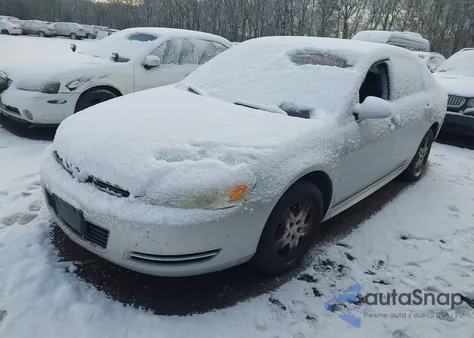 2010 Chevrolet Impala Ls z USA, uszkodzony, nr VIN 2G1WA5EK2A1123389